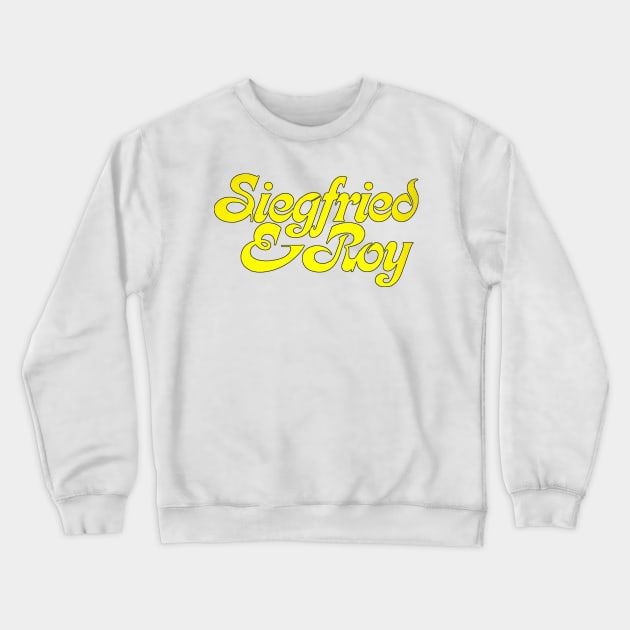 Siegfried & Roy Crewneck Sweatshirt by Magic Classics Ltd.